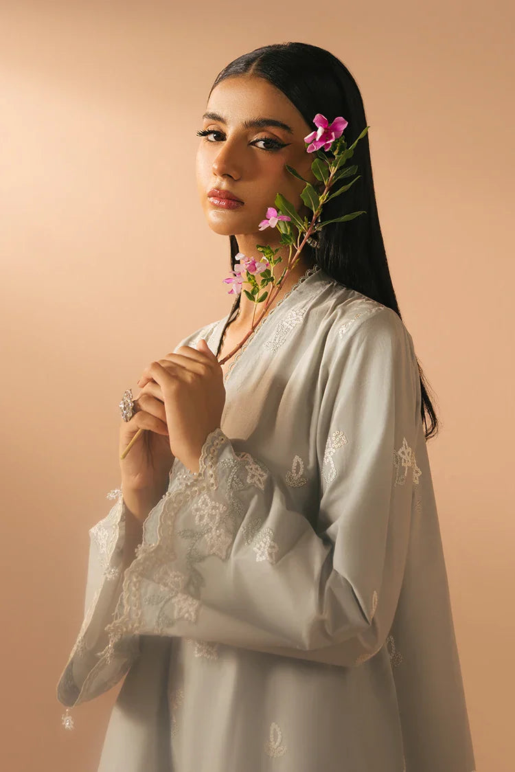 Picture of <!--v-->Cross Stitch - Mahiri Unstitched Embroidered Collection Vol 4 - Livia Floret - Available at Raja Sahib