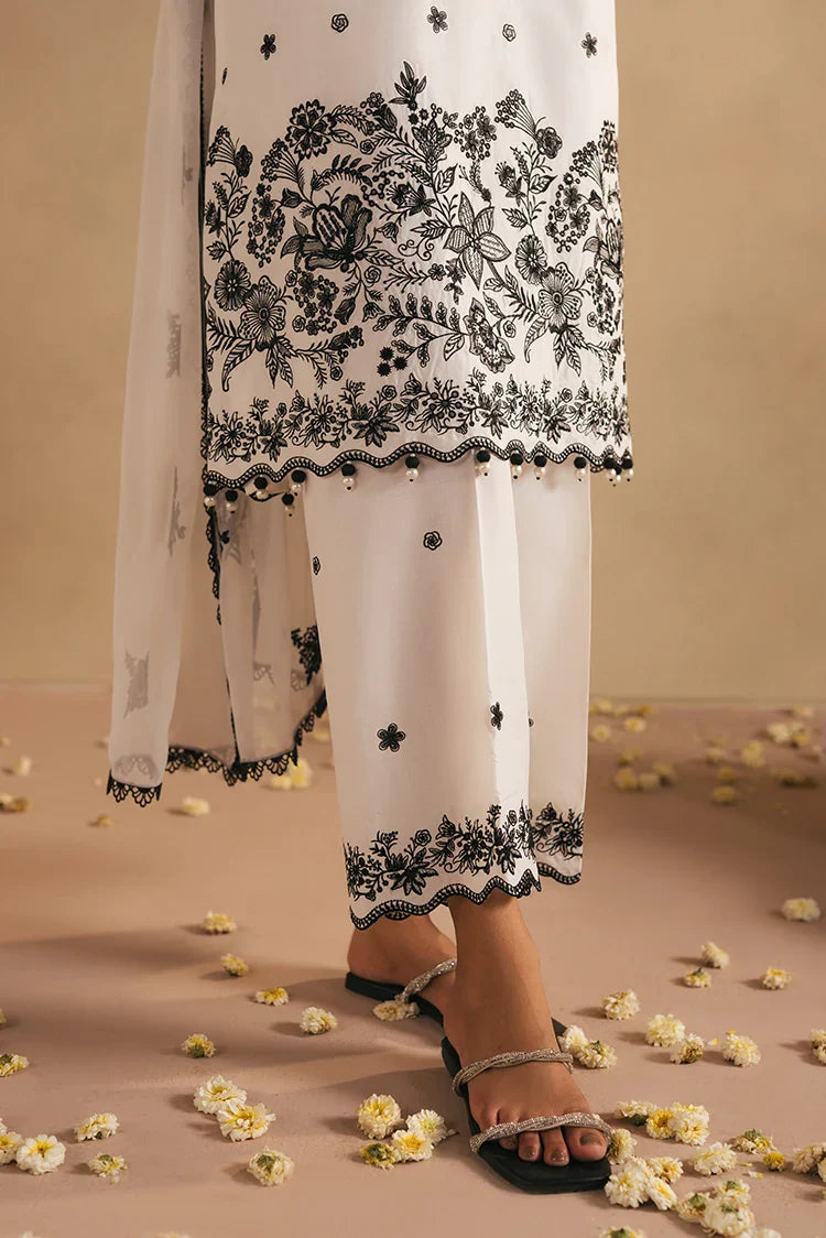 Picture of <!--t-->Cross Stitch - Mahiri Unstitched Embroidered Collection Vol 4 - Monochrome Bliss - Available at Raja Sahib