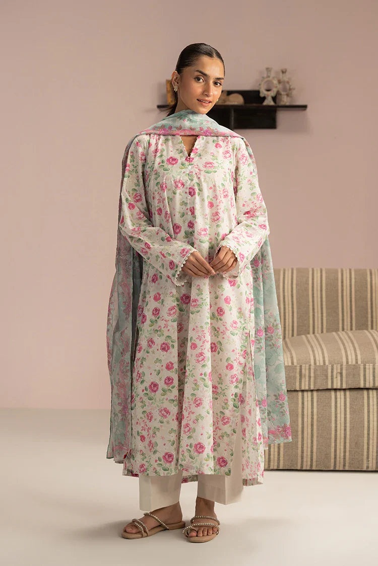 Picture of Cross Stitch - Prints Daily Lawn Collection Vol 4 - Tropical Gem - Available at Raja Sahib