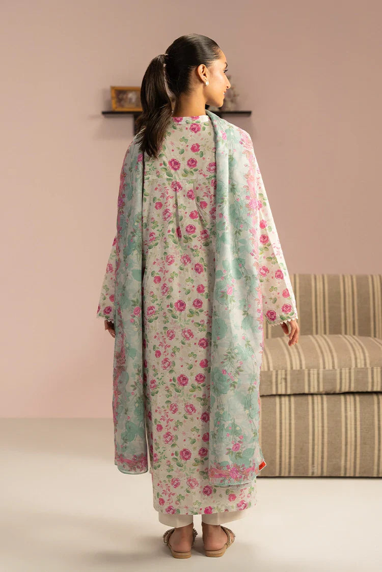 Picture of Cross Stitch - Prints Daily Lawn Collection Vol 4 - Tropical Gem - Available at Raja Sahib