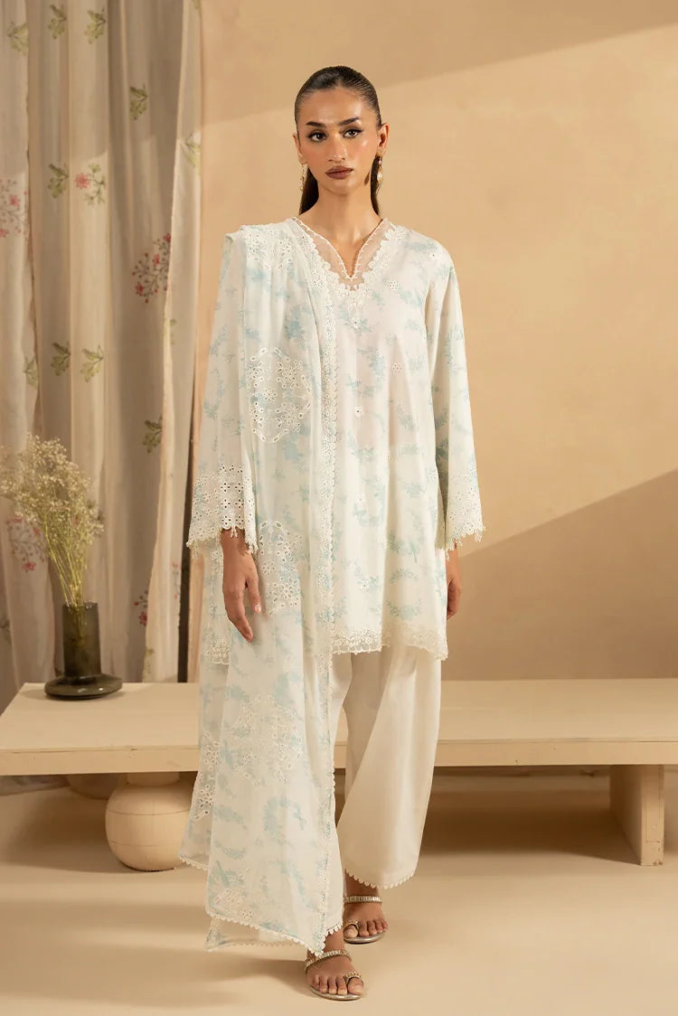 Picture of Cross Stitch - Mahiri Unstitched Embroidered Collection Vol 5 - Vanilla Ice - Available at Raja Sahib