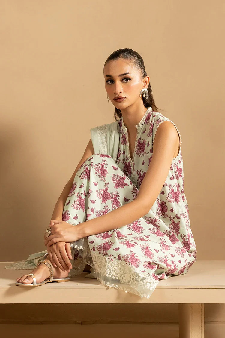 Picture of <!--c-->Cross Stitch - Mahiri Unstitched Embroidered Collection Vol 5 - Pistachio Dust - Available at Raja Sahib