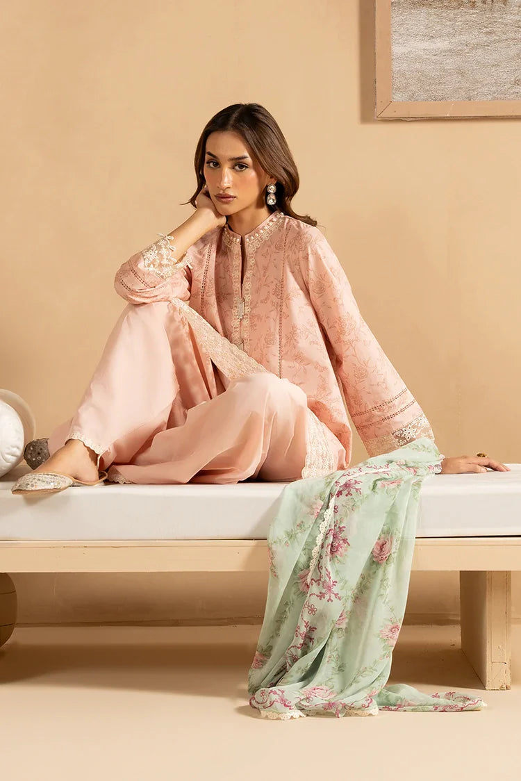 Picture of <!--a-->Cross Stitch - Mahiri Unstitched Embroidered Collection Vol 5 - Rose Blend - Available at Raja Sahib