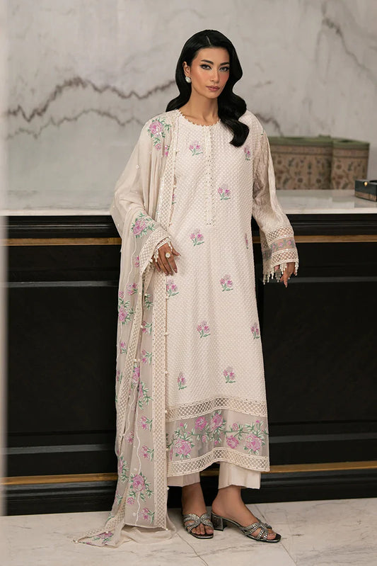 Picture of Cross Stitch - Embroidered Chiffon Edit Vol 1 - Lily Breeze - Available at Raja Sahib