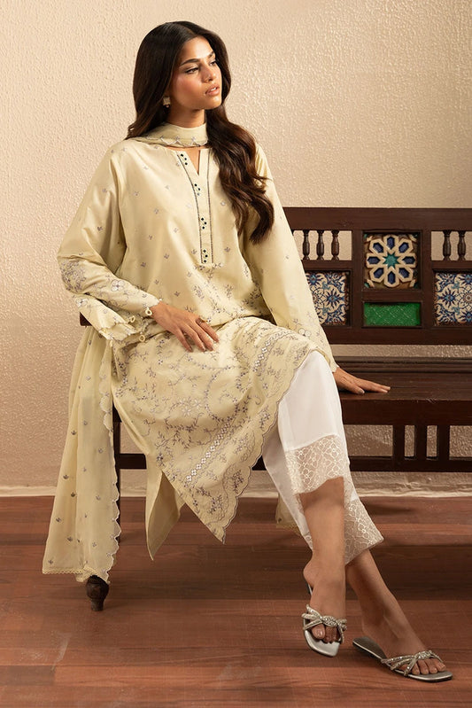 Picture of Cross Stitch - Lemon Lime - 2 Piece - Available at Raja Sahib
