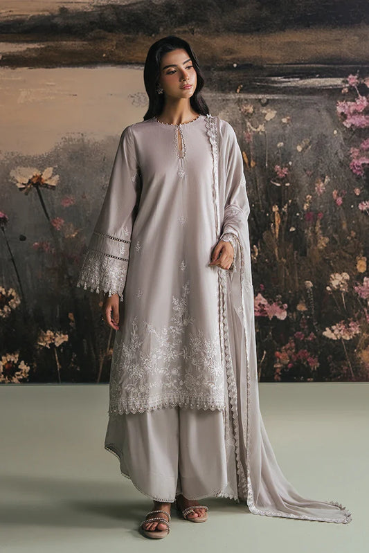 Picture of Cross Stitch - Embroidered Lawn Edit Vol 1 - Ash Rose - Available at Raja Sahib