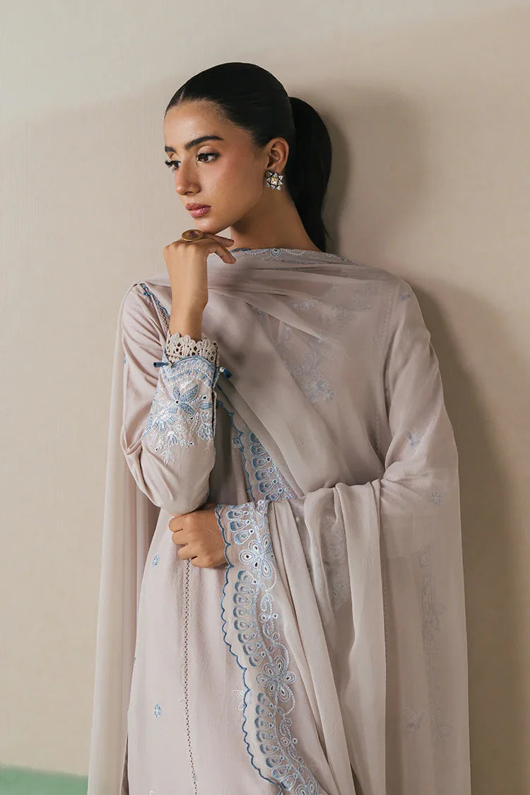 Picture of Cross Stitch - Embroidered Lawn Edit Vol 1 - Dusty Frost - Available at Raja Sahib