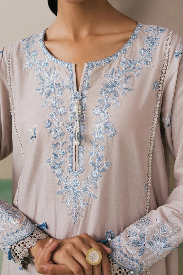 Picture of Cross Stitch - Embroidered Lawn Edit Vol 1 - Dusty Frost - Available at Raja Sahib