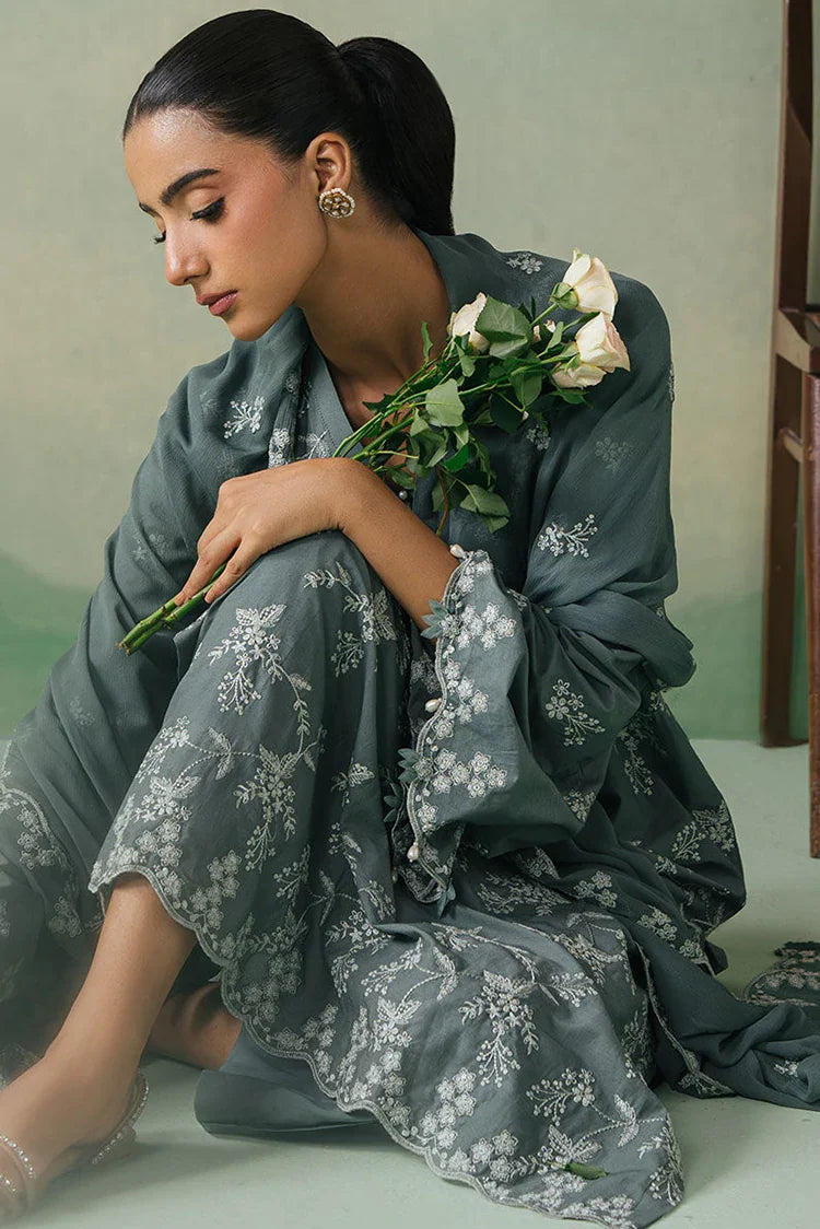 Picture of Cross Stitch - Embroidered Lawn Edit Vol 1 - Forest Serenity - Available at Raja Sahib