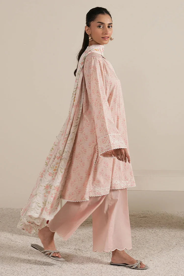 Picture of Cross Stitch - Daily Edit Unstitched Lawn Collection Vol 6 - Serene Tale - Available at Raja Sahib