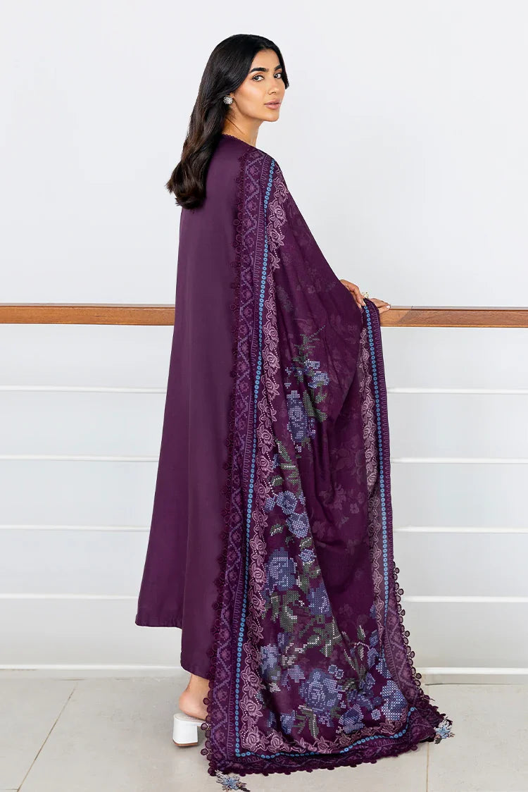 Picture of Cross Stitch - Premium Unstitched Cotton Satin - Mystic Dust - Available at Raja Sahib