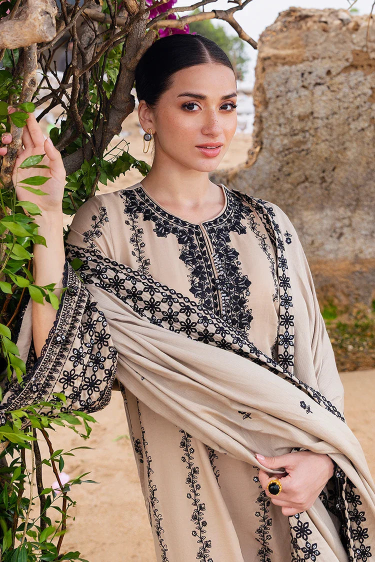 Picture of Cross Stitch - Premium Unstitched Cotton Satin - Woven Grace - Available at Raja Sahib