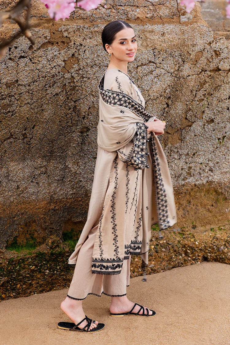 Picture of Cross Stitch - Premium Unstitched Cotton Satin - Woven Grace - Available at Raja Sahib