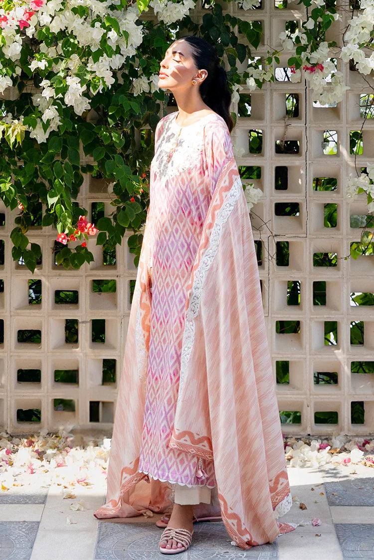 Picture of Cross Stitch - Premium Unstitched Cotton Satin - Radiant Charm - Available at Raja Sahib