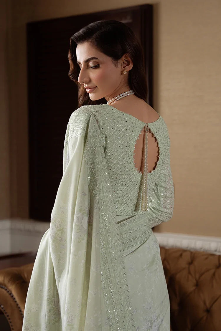 Picture of Cross Stitch - Unstitched Wedding Collection - Soft Mellow - Available at Raja Sahib