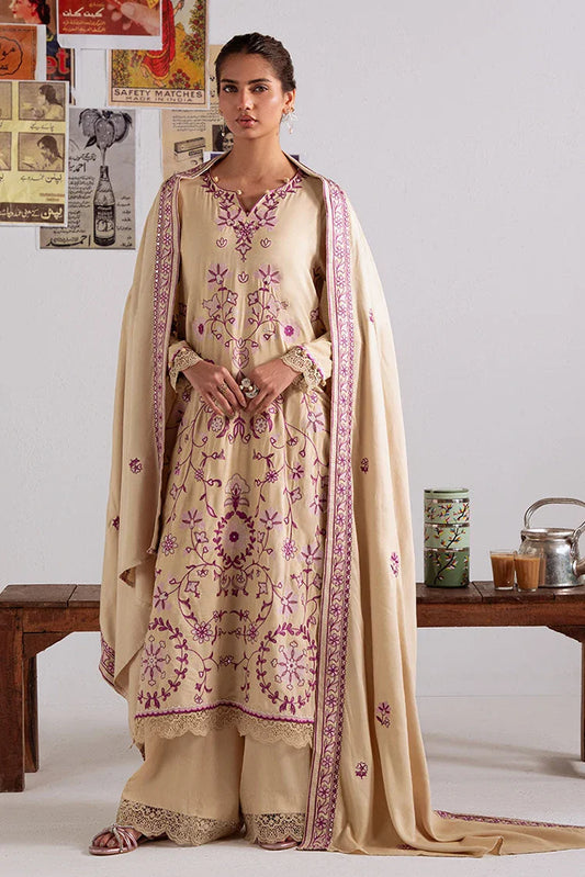 Picture of Cross Stitch - Unstitched Winter Collection - Fawn Radiance - Available at Raja Sahib