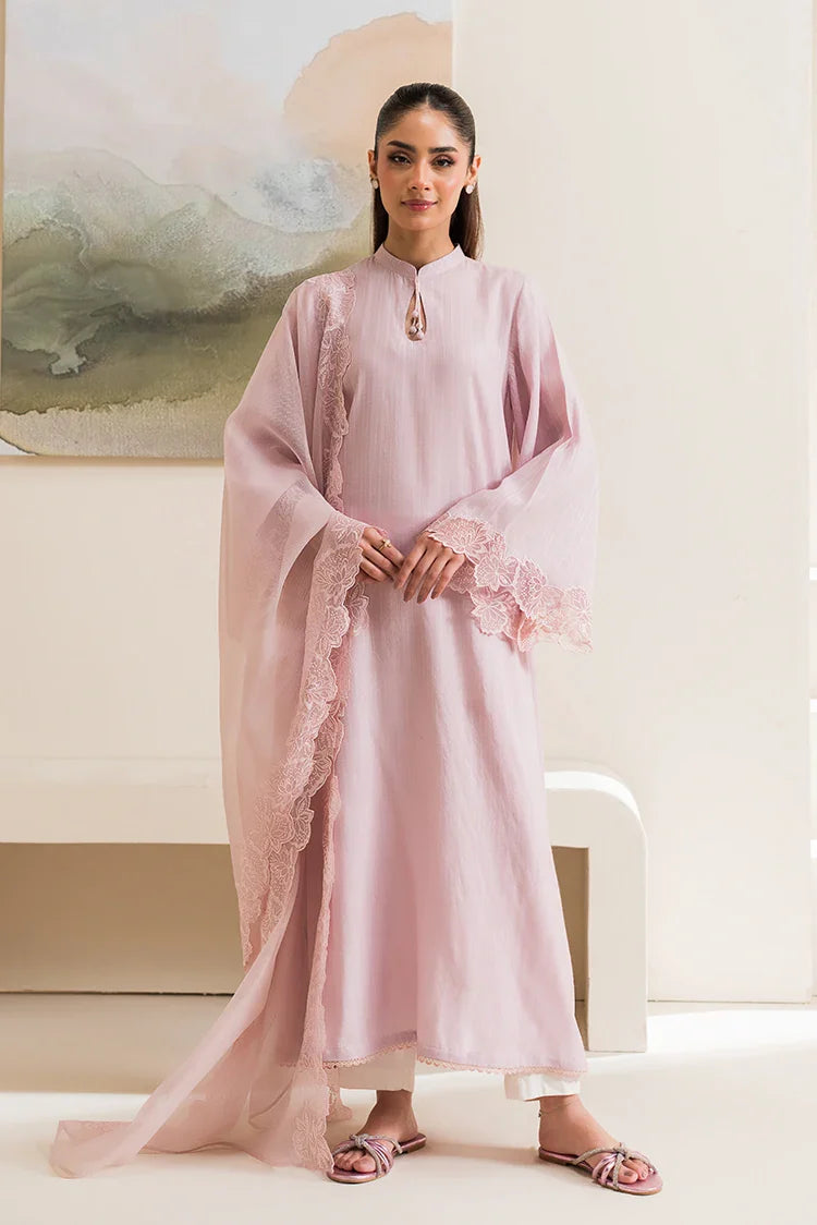 Picture of Cross Stitch - Basic Pret Collection - 2 PC - Peach Blush - Available at Raja Sahib