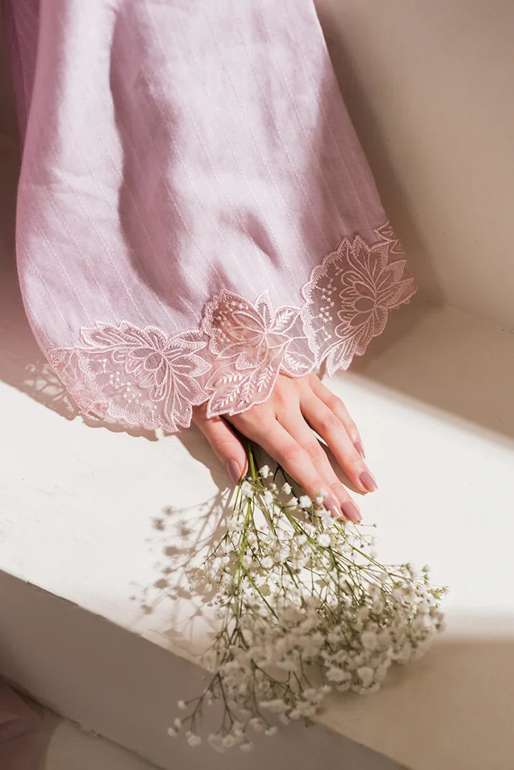 Picture of Cross Stitch - Basic Pret Collection - 2 PC - Peach Blush - Available at Raja Sahib