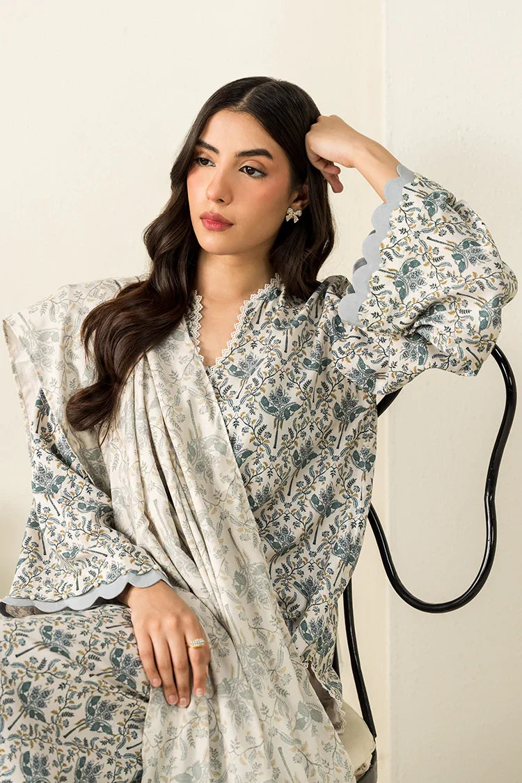 Picture of Cross Stitch - Daily Linen Edit Vol 1 - 3 Piece - Coconut Haze - Available at Raja Sahib