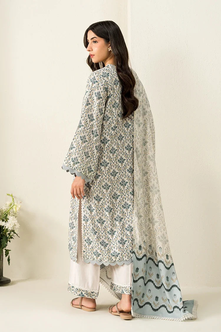 Picture of Cross Stitch - Daily Linen Edit Vol 1 - 3 Piece - Coconut Haze - Available at Raja Sahib