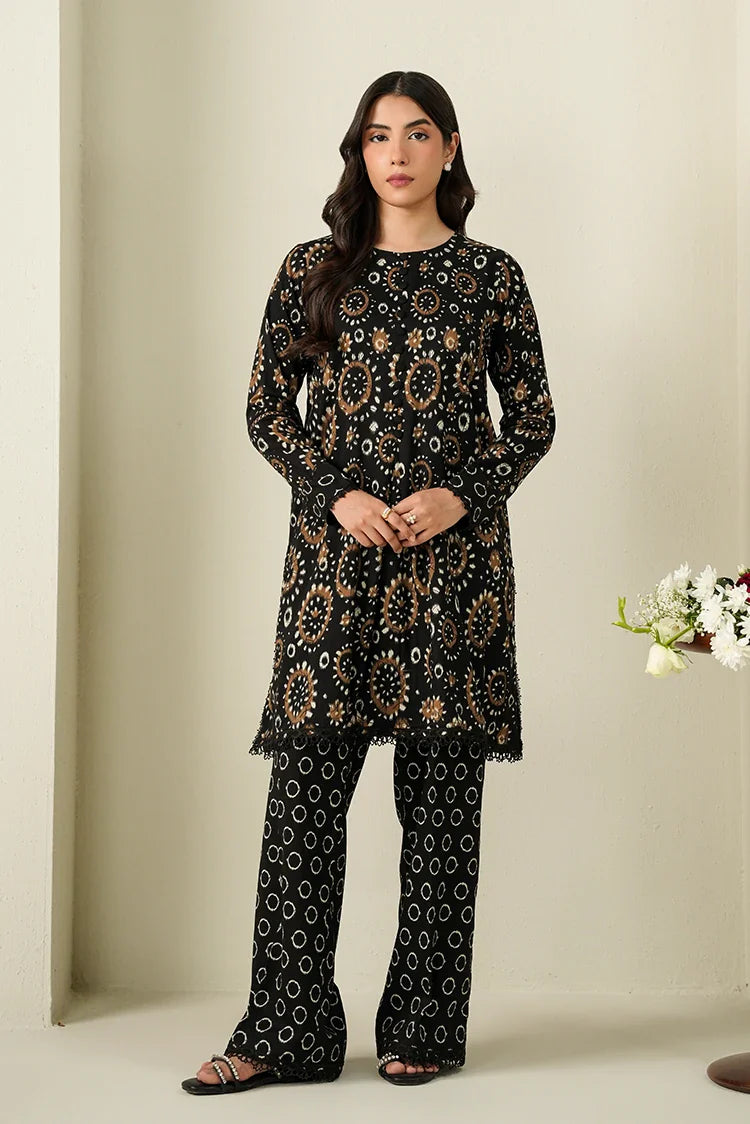 Picture of Cross Stitch - Daily Linen Edit Vol 1 - 2 Piece - Urban Ikat - Available at Raja Sahib