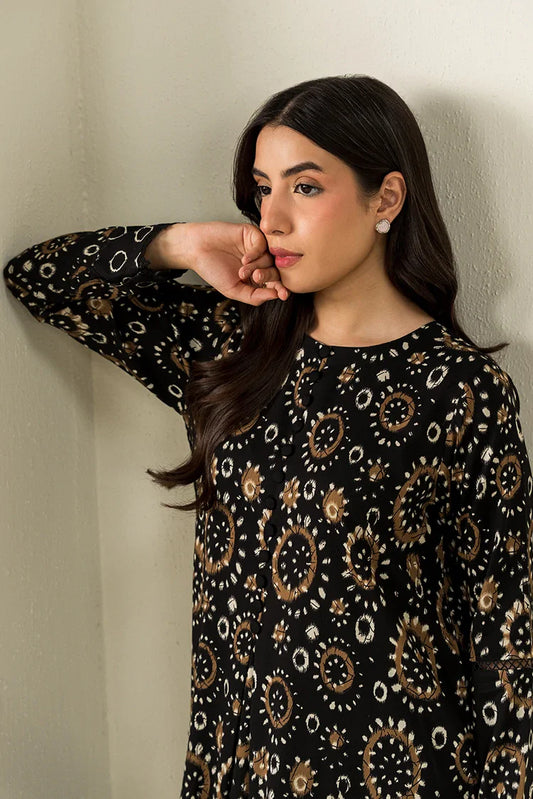 Picture of Cross Stitch - Daily Linen Edit Vol 1 - 2 Piece - Urban Ikat - Available at Raja Sahib