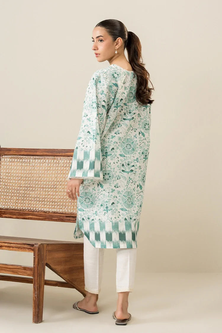 Picture of Cross Stitch - Daily Khaddar Edit - 2 Piece - Mint Cold - Available at Raja Sahib