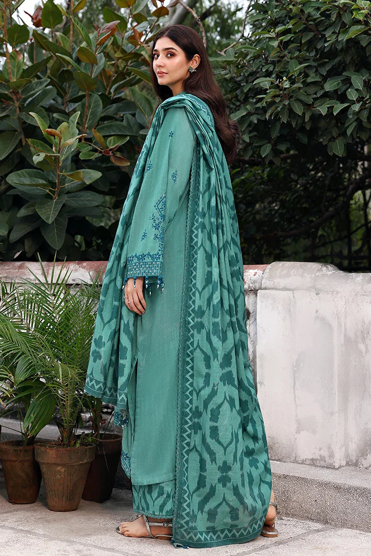 Picture of Cross Stitch - Unstitched Winter Collection - Fleur Whisper - Available at Raja Sahib