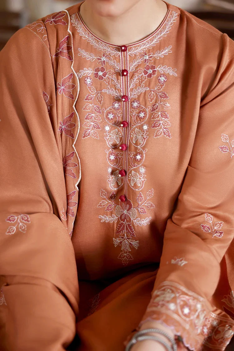 Picture of Cross Stitch - Unstitched Winter Collection - Autumn Glaze - Available at Raja Sahib