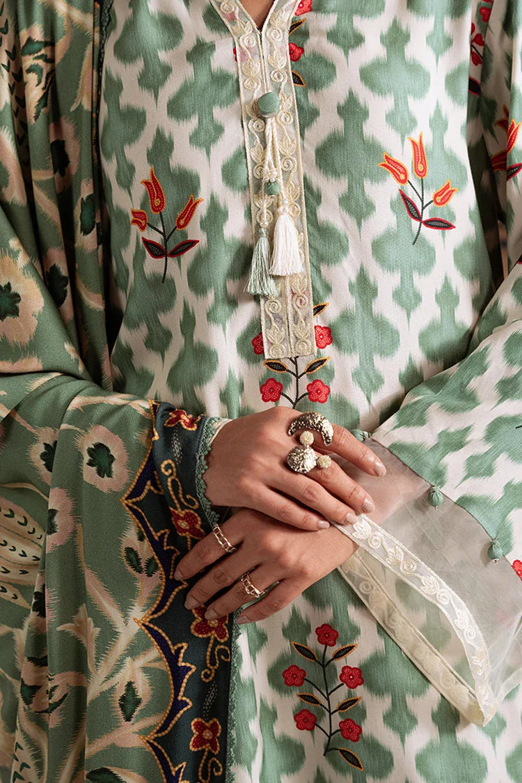 Picture of Cross Stitch - Unstitched Winter Collection - Tribal Haze - Available at Raja Sahib