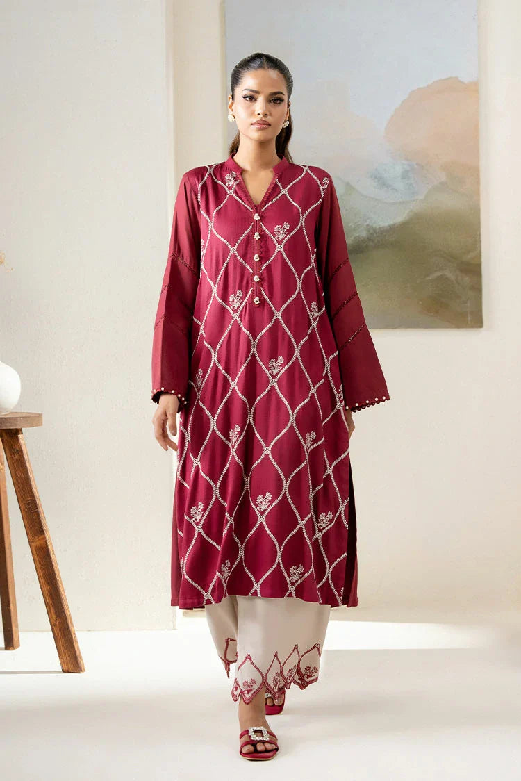 Picture of Cross Stitch - Exclusive Pret - Royal Bliss - 2 Piece - Shirt & Trouser - Available at Raja Sahib