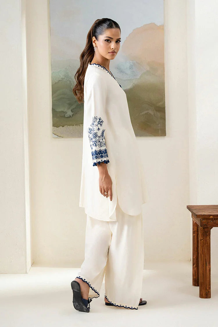 Picture of Cross Stitch - Exclusive Pret - Blue Wave - 2 Piece - Shirt & Trouser - Available at Raja Sahib
