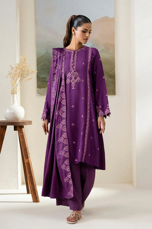 Picture of Cross Stitch - Exclusive Pret - Purple Hue - 2 Piece - Shirt & Dupatta - Available at Raja Sahib