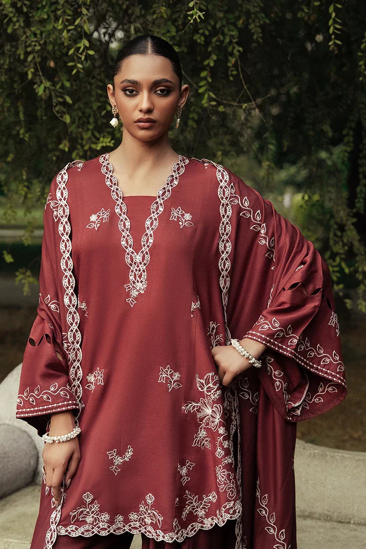 Picture of Cross Stitch - Marina Unstitched Premium Collection - Rouge Luxe - Available at Raja Sahib