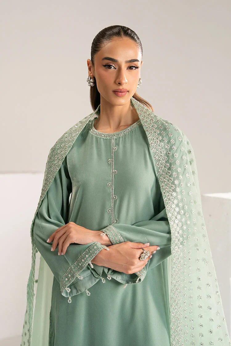 Picture of Cross Stitch - Exclusive Pret - Mint Veil - 2 Piece - Shirt & Dupatta - Available at Raja Sahib