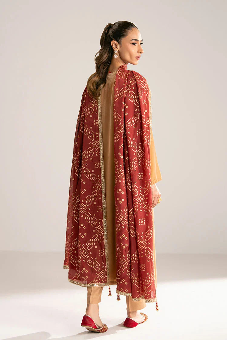 Picture of Cross Stitch - Exclusive Pret - Saffron Dust - 2 Piece - Shirt & Dupatta - Available at Raja Sahib