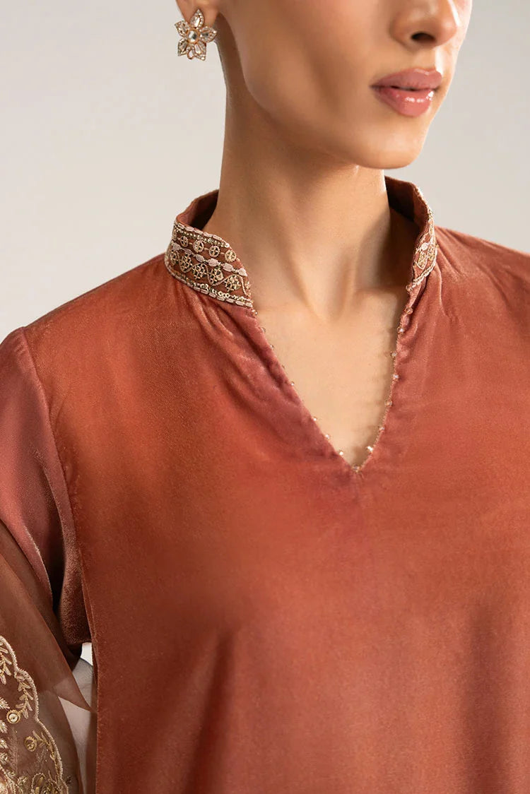Picture of Cross Stitch - Exclusive Pret - Blush Haze - 3 Piece - Shirt, Trouser & Dupatta - Available at Raja Sahib