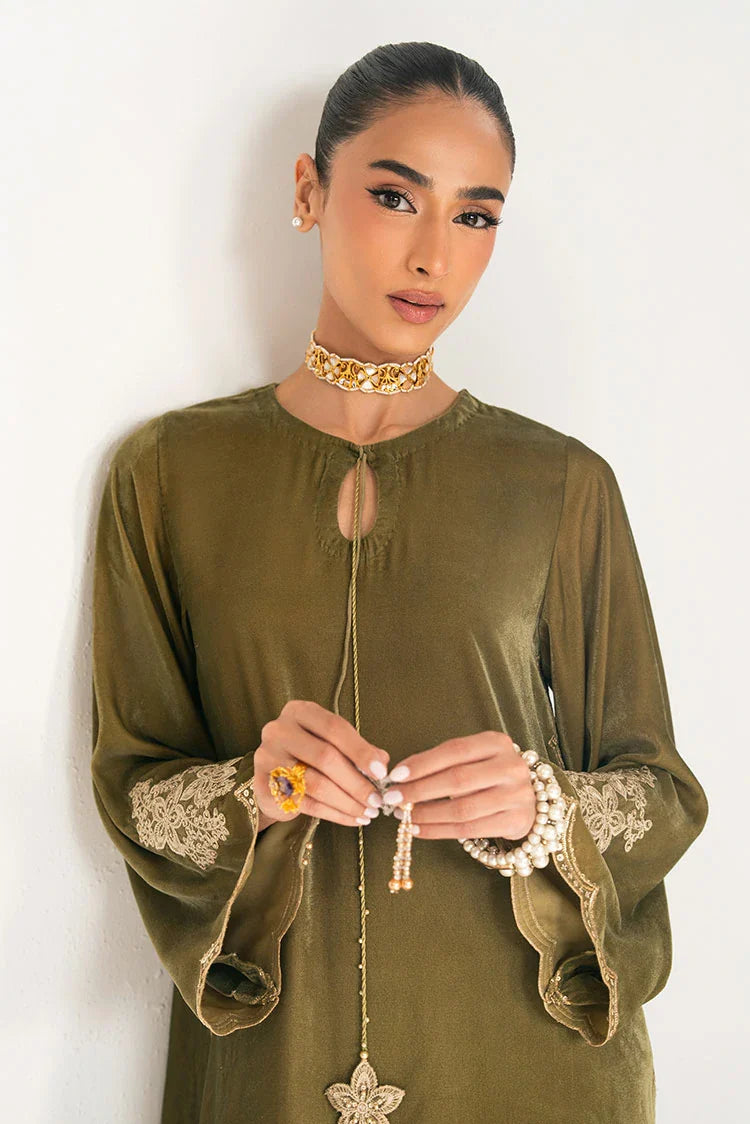 Picture of Cross Stitch - Exclusive Pret - Dusken Muse - 2 Piece - Shirt & Trouser - Available at Raja Sahib