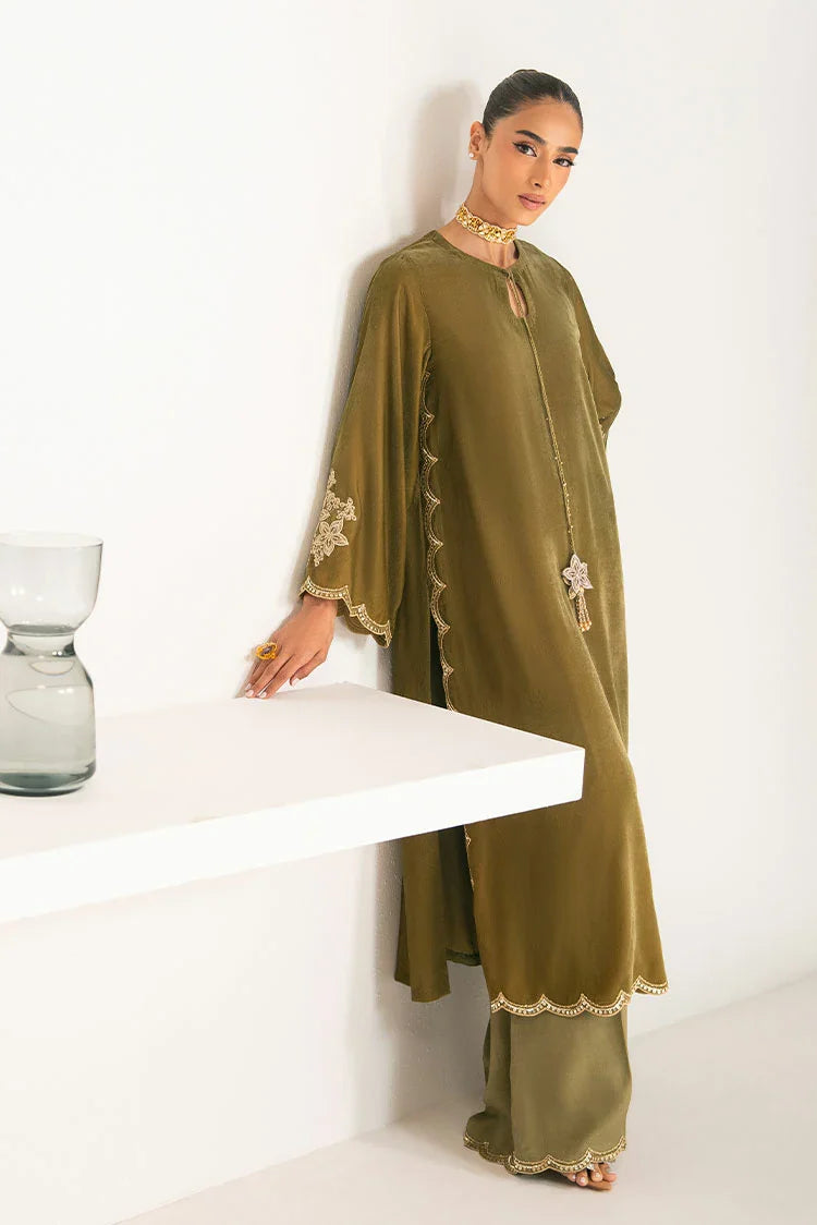 Picture of Cross Stitch - Exclusive Pret - Dusken Muse - 2 Piece - Shirt & Trouser - Available at Raja Sahib