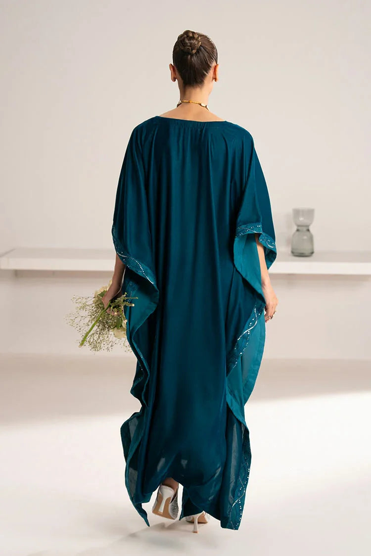 Picture of Cross Stitch - Exclusive Pret - Stardust Drape Embroidered Velvet Shirt - Available at Raja Sahib