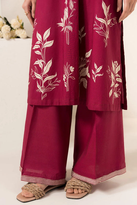 Picture of Cross Stitch - Cerise Glow - 2 Piece - Available at Raja Sahib