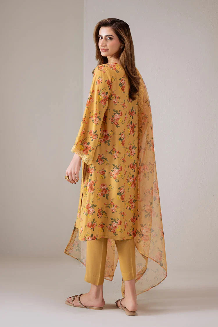 Picture of Cross Stitch - Exclusive Pret - Canary Charm - 2 Piece - Shirt & Dupatta - Available at Raja Sahib