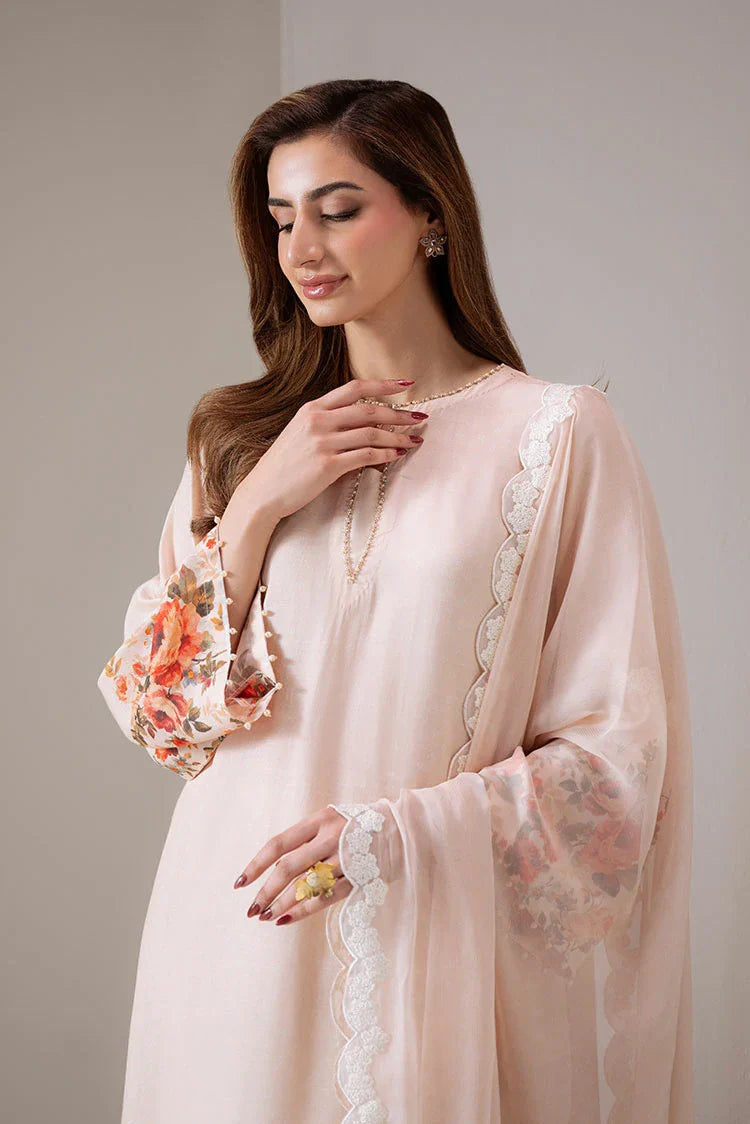 Picture of Cross Stitch - Exclusive Pret - Dawn Rose - 2 Piece - Shirt & Dupatta - Available at Raja Sahib