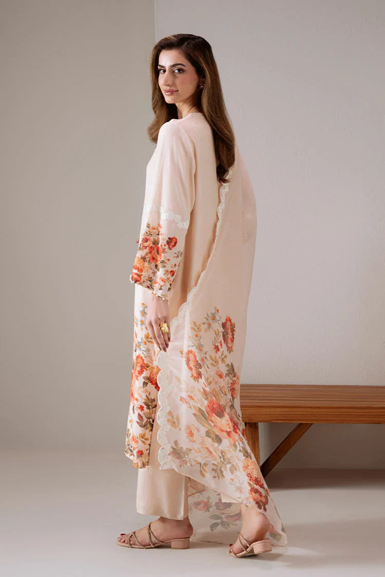 Picture of Cross Stitch - Exclusive Pret - Dawn Rose - 2 Piece - Shirt & Dupatta - Available at Raja Sahib