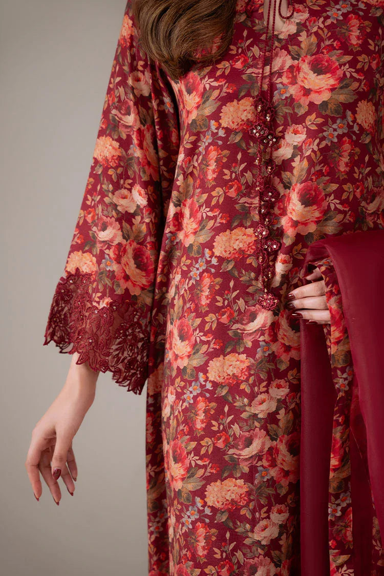 Picture of Cross Stitch - Exclusive Pret - Scarlet Sunset - 2 Piece - Shirt & Dupatta - Available at Raja Sahib