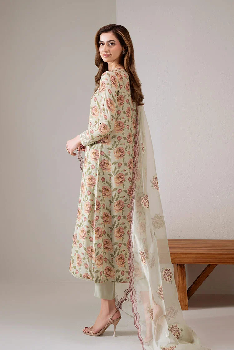 Picture of Cross Stitch - Exclusive Pret - Moss Glow - 2 Piece - Shirt & Dupatta - Available at Raja Sahib