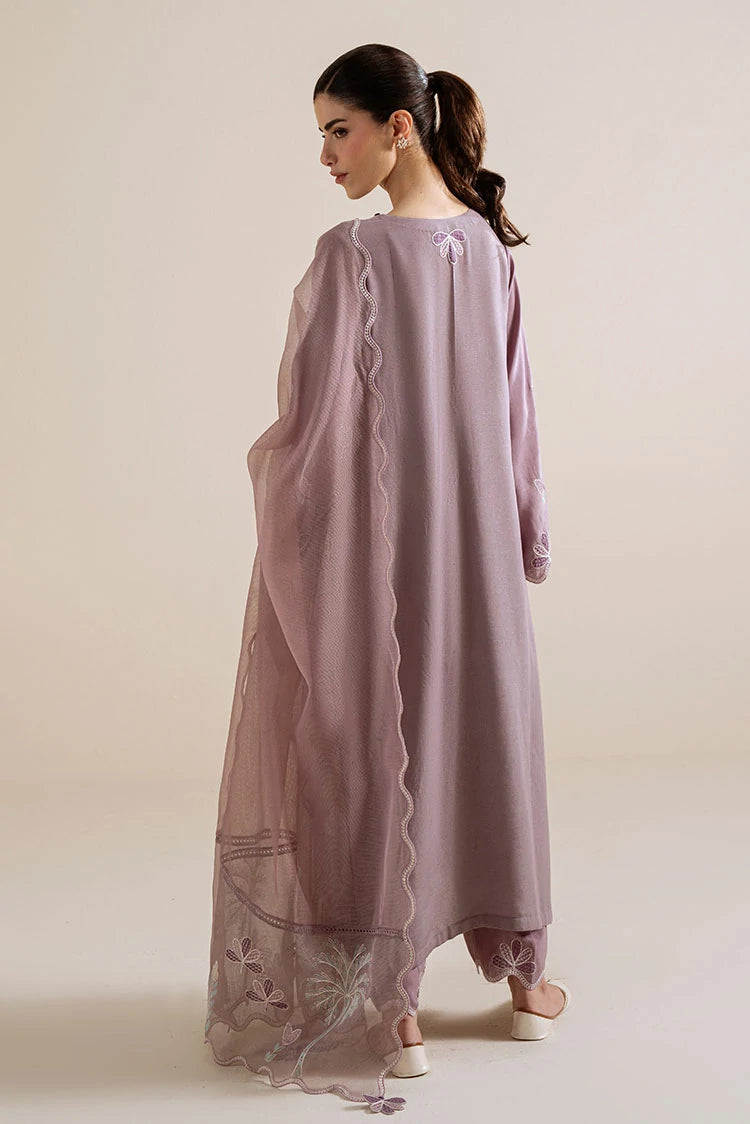 Picture of Cross Stitch - Purple Haze - 3 Piece - Shirt, Trouser & Dupatta - Available at Raja Sahib