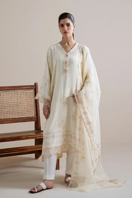 Picture of Cross Stitch - Vivid Stitch - 2 Piece - Shirt & Dupatta - Available at Raja Sahib