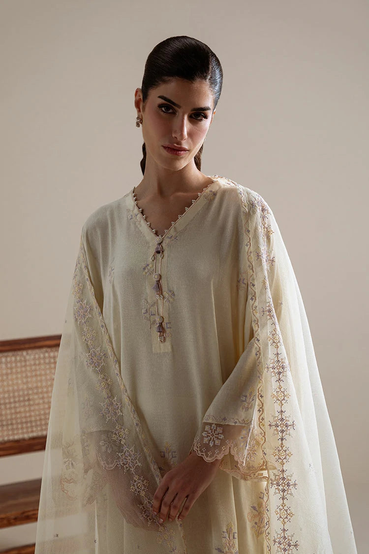 Picture of Cross Stitch - Vivid Stitch - 2 Piece - Shirt & Dupatta - Available at Raja Sahib