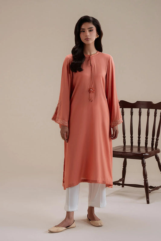 Picture of Cross Stitch - Caramel Glow Dyed Lawn - Shirt - Available at Raja Sahib
